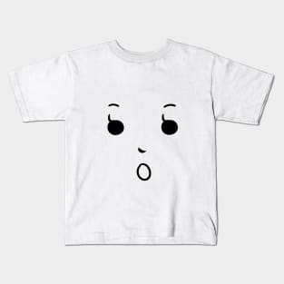 Surprised face Kids T-Shirt